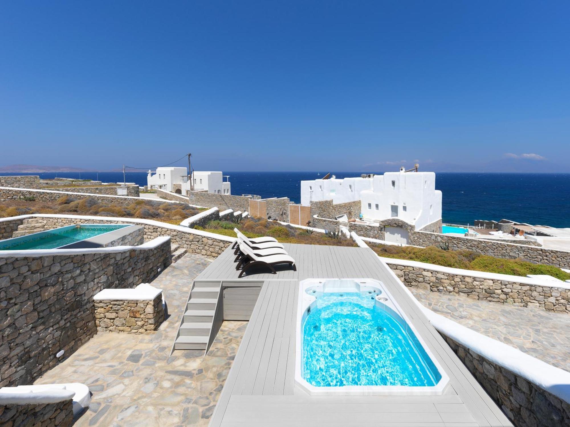 Sunset In Mykonos By White Hills *